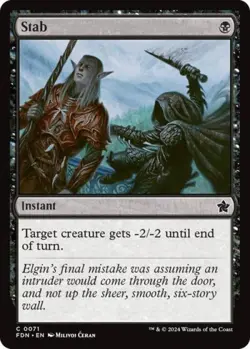 Stab - Near Mint MTG Foundations - Image 1
