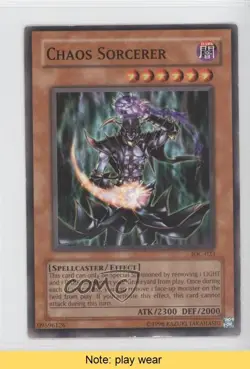 Chaos Sorcerer Unlimited YuGiOh Invasion of #IOC-023 2004 READ 0b5 - Image 1