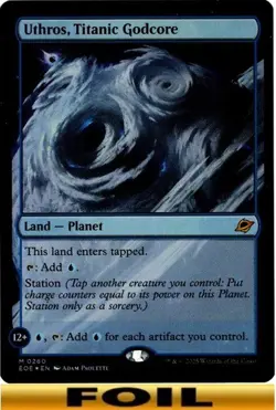 1x - Uthros Research Craft - FOIL - #260 - Edge of Eternities - NM MTG - Image 1