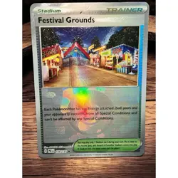 Pokemon Prismatic Evolutions Festival Grounds Pokeball Holo 108/131 - Image 1