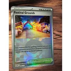 Pokemon Prismatic Evolutions Festival Grounds Pokeball Holo 108/131 - Image 3