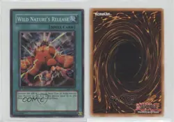 Wild Nature's Release 1st Ed. YuGiOh Invasion of Chaos #IOC-033 2004 u3f - Image 3