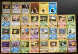 Pokemon Cards Gym Heroes x 30 Job Lot Bundle Good Condition WOTC - Image 2