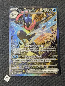 Greninja ex SVP132 - Black Star Promo Pokemon TCG NM - Image 1