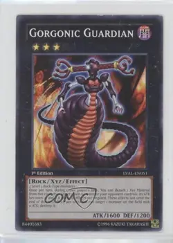 Gorgonic Guardian 1st Ed. YuGiOh Legacy of the Valiant #LVAL-EN051 - Image 1