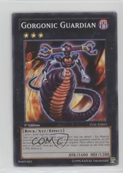 Gorgonic Guardian 1st Ed. YuGiOh Legacy of the Valiant #LVAL-EN051 - Image 1