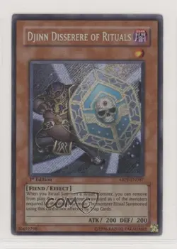 Djinn Disserere of Rituals 1st Ed. YuGiOh Absolute Powerforce #ABPF-EN087 2010 - Image 1