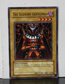 YuGiOh The Illusory Gentleman LOD-053 1st Edition - Image 1