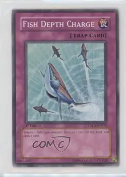 Fish Depth Charge 1st Ed. YuGiOh The Duelist Genesis #TDGS-EN078 2008 - Image 1
