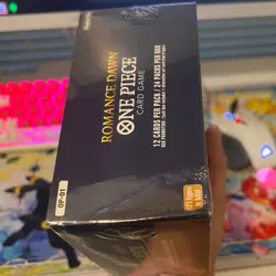 One Piece Card Game Op01 Romance Dawn Booster Box Blue Bottom Sealed - Image 5