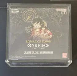 One Piece Card Game Op01 Romance Dawn Booster Box Blue Bottom Sealed - Image 1