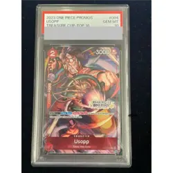 One Piece Card PSA 10 Usopp [English Version] (Treasure Cup illust: phima) R 31 - Image 1