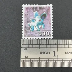 Nidorina Pokemon Stamp Card Shogakukan Nintendo Japanese TCG Vintage S110-31 - Image 2