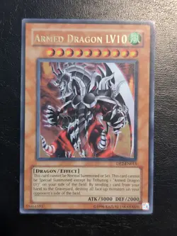 Yu-Gi-Oh! ULTRA RARE CARD ARMED DRAGON LV10 DP2-EN013 LP - Image 1