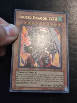 Yu-Gi-Oh! ULTRA RARE CARD ARMED DRAGON LV10 DP2-EN013 LP - Image 2