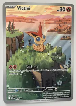 Victini 208 Sv: Scarlet & Violet Promo Cards Holo Card Jumbo NM - Image 4
