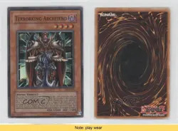 Terrorking Archfiend Unlimited YuGiOh Dark Crisis #DCR-072 2003 READ 0j6 - Image 3