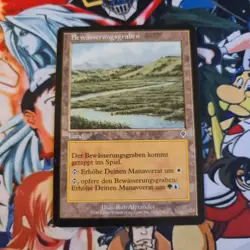 MTG Irrigation Ditch Nm German Card Magic the Gathering Invasion 328/350 Karte - Image 2