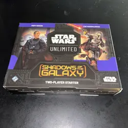 Shadows of the Galaxy Star Wars Unlimited Trading Card Game Two-Player Starter - Image 1