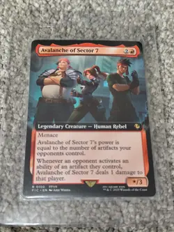 MTG - Avalanche of Sector 7 - Final Fantasy - 0150 - Extended Art Rare - Image 1