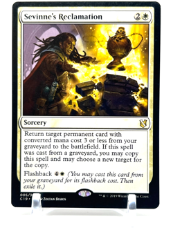Sevinne's Reclamation (005) - Commander 2019 - C19 - MTG - Magic The Gathering - Image 1