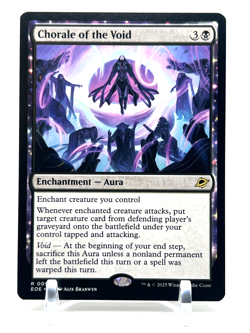 Chorale of the Void - #0091 - Edge of Eternities - MTG - Magic The Gathering - Image 1