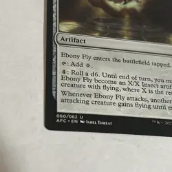 Ebony Fly - Near Mint English MTG Commander 2021 Forgotten Realms - Image 5
