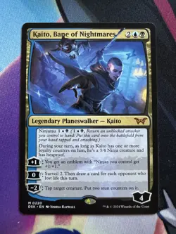 Kaito, Bane of Nightmares - DSK 0220 - NM - MTG Magic - Image 1
