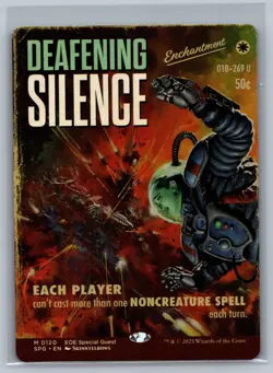 Magic MTG Special Guests Deafening Silence (Showcase) #0120 TCG CCG - Image 1