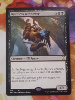 MTG - Ruthless Winnower Commander: Kaldheim Regular LP Rare - Image 1