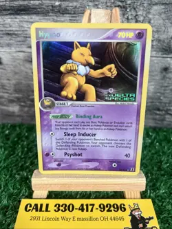 Pokemon Ex Delta Species Hypno 23/113 Reverse Holo Stamped NM-MINT - Image 1