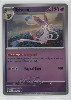 Sylveon Master Ball Foil Pokemon Prismatic Evolutions PRE #040 - Image 1