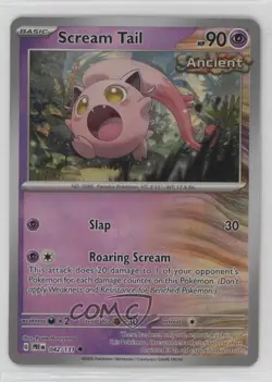 Scream Tail Master Ball Foil Pokemon Prismatic Evolutions PRE #042 - Image 1