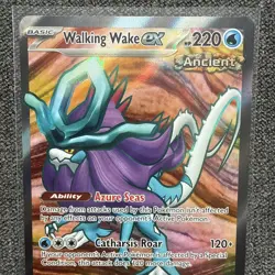Pokemon - 189/162 - Walking Wake ex - Temporal Forces - Image 2