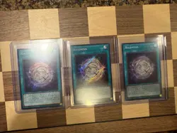 3x Regenesis Secret Rare ALIN-EN059 Near Mint Play Set Yugioh Singles Spell - Image 1