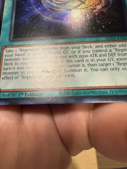 3x Regenesis Secret Rare ALIN-EN059 Near Mint Play Set Yugioh Singles Spell - Image 4