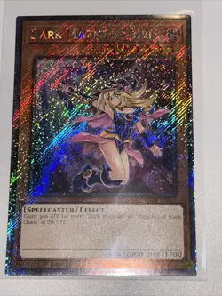 Yugioh Dark Magician Girl RA04-EN107 Platinum Secret Rare 1st Edition NM - Image 1