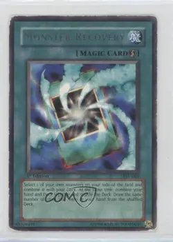Monster Recovery (R) 1st Ed. YuGiOh Pharaoh's Servant #PSV-066 2002 - Image 1