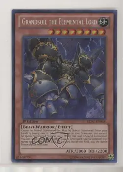 Grandsoil the Elemental Lord 1st Ed. YuGiOh Return of Duelist #REDU-EN038 - Image 1