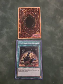 Pre Preperation Of Rites - RA01-EN055 - Collectors Rare 1st Edition Yugioh Card - Image 1
