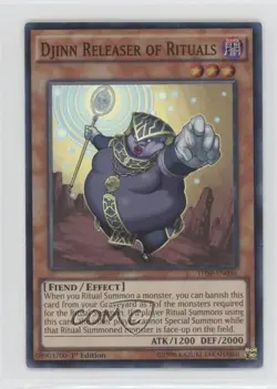 Super Rare - Djinn Releaser of Rituals 1st Ed. YuGiOh The Secret Forces - Image 1