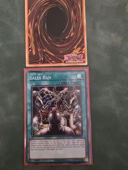 Sales Ban - MP23-EN035 - Super Rare 1st Edition Yugioh Card - Image 1