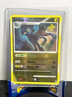Pokemon Card - Luxray - D&P Legends Awakened - Reverse Holo Rare - 8/146 - LP-MP - Image 3