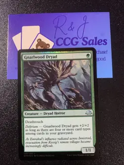Gnarlwood Dryad FOIL Eldritch Moon NM Green Uncommon MAGIC MTG CARD - Image 1
