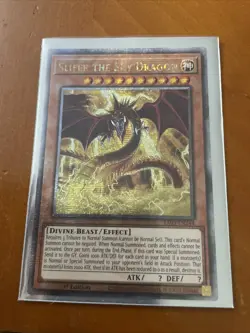 Slifer the Sky Dragon Yu-Gi-Oh! Card LDK2-ENS01 Holo Rare - Image 1