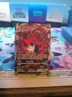 Pokemon TCG Eternatus VMAX Trainer Gallery Holo Ultra Rare Card TG22/TG30 - Image 1
