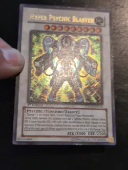Yu-Gi-Oh! ULTRA RARE HOLO CARD HYPER PSYCHIC BLASTER CRMS-EN042 1ST VLP - Image 2