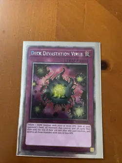 Yu-Gi-Oh! Deck Devastation Virus Trap Card - Image 1