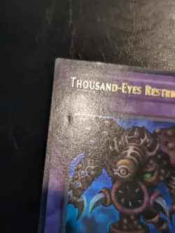 Yu-Gi-Oh ULTRA RARE CARD THOUSAND-EYES RESTRICT PSV-084 1996 VINTAGE PRINT LP/MP - Image 4