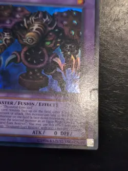 Yu-Gi-Oh ULTRA RARE CARD THOUSAND-EYES RESTRICT PSV-084 1996 VINTAGE PRINT LP/MP - Image 5